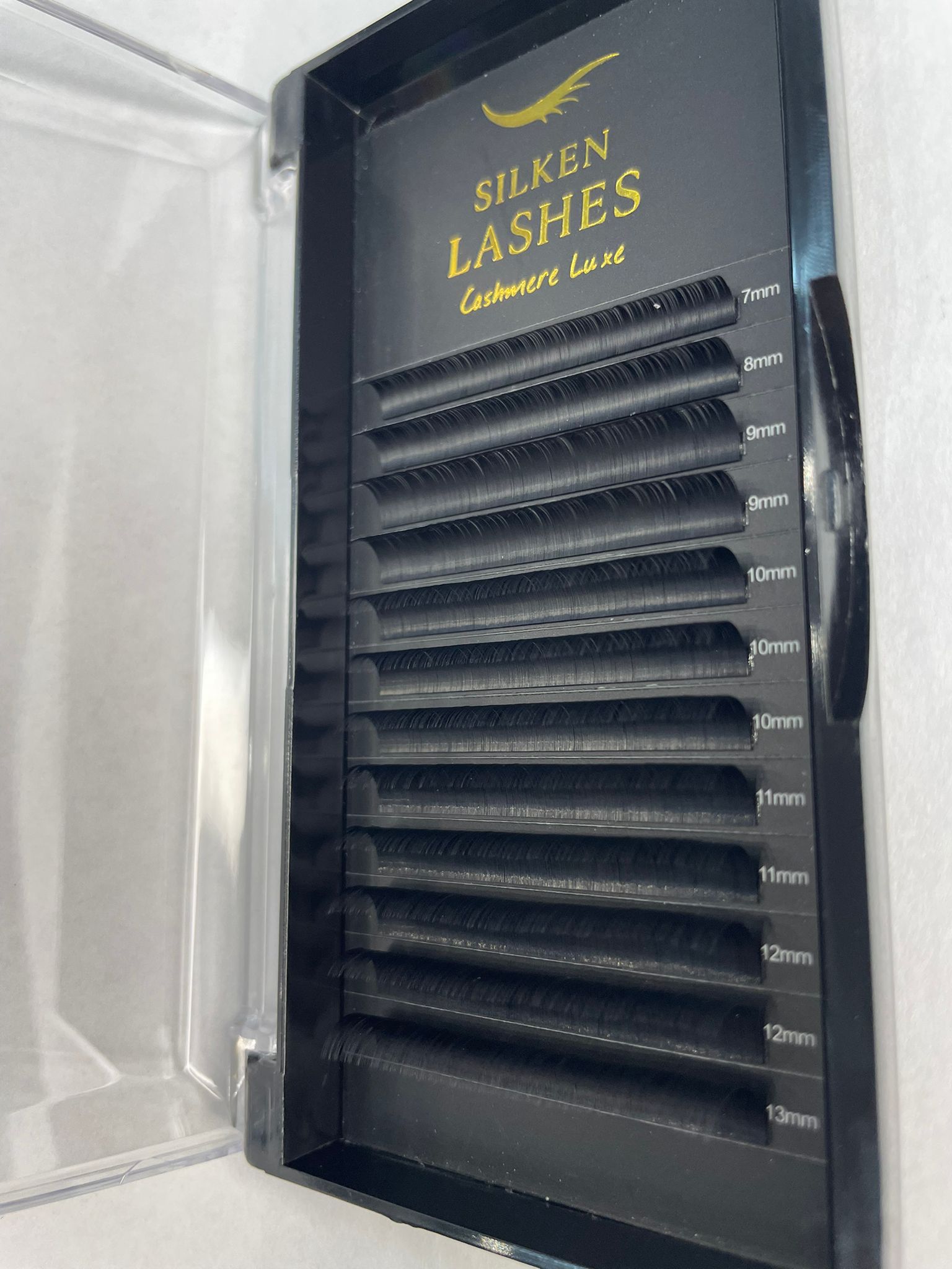 Rzęsy Cashmere MIX Silken Lashes 7-13mm - lekkie rzęsy o luksusowym blasku