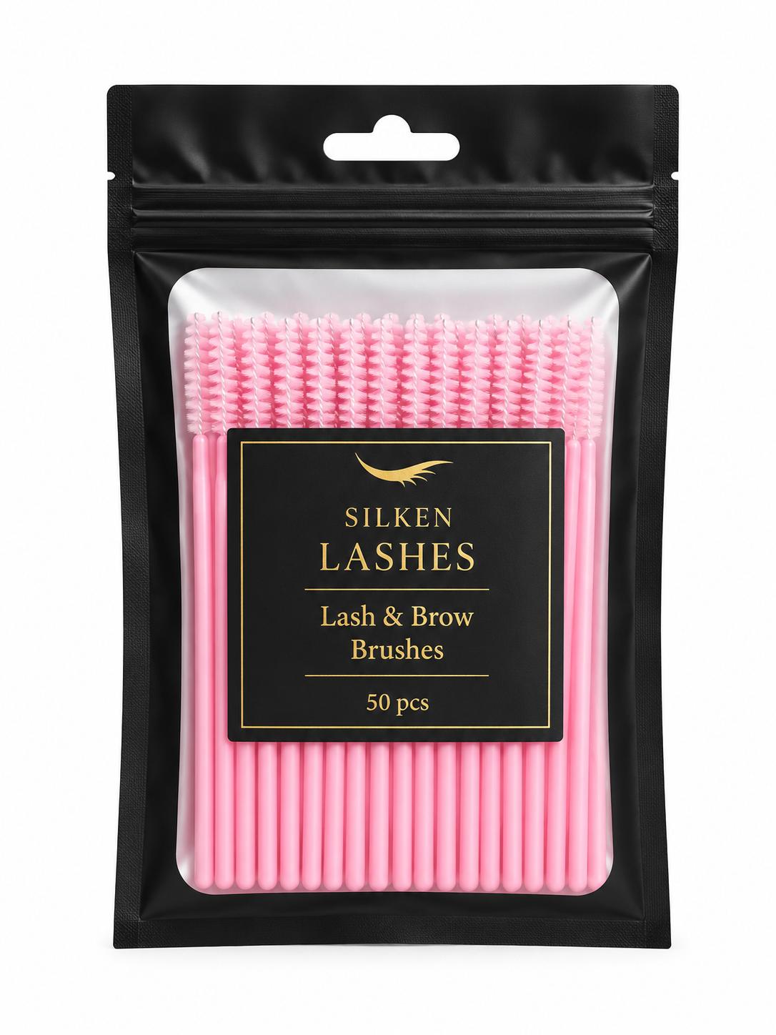 Szczoteczki do rzęs i brwi Silken Lashes